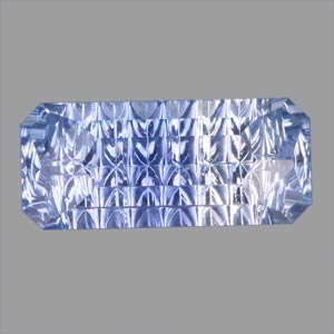 Blue Parti Color Sapphire gemstone