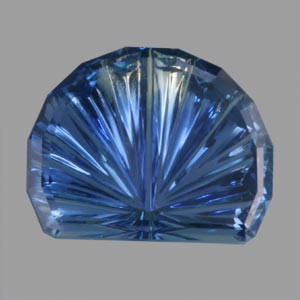 Parti Color Australian Sapphire gemstone