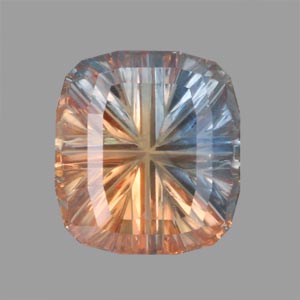 Parti Color Montana Sapphire gemstone