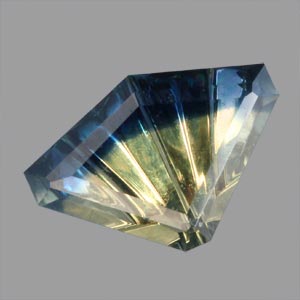 Parti Color Sapphire gemstone