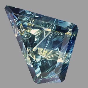Parti Color Australian Sapphire gemstone