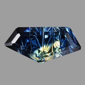 Parti Color Australian Sapphire gemstone