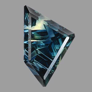 Parti Color Sapphire gemstone