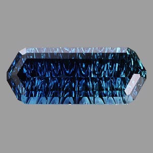 Teal Parti Color Australian Sapphire gemstone