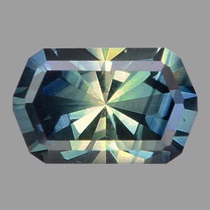 Parti Color Australian Sapphire gemstone