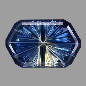 Parti Color Australian Sapphire gemstone