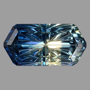 Parti Color Australian Sapphire gemstone