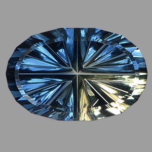 Parti Color Australian Sapphire gemstone