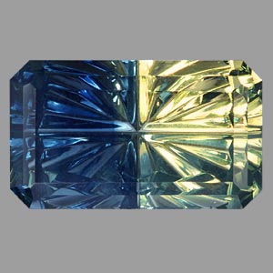 Parti Color Australian Sapphire gemstone
