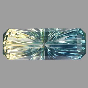 Parti Color Sapphire gemstone