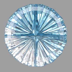 Bicolor Blue Zircon gemstone