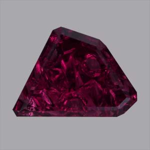 Purple Garnet gemstone