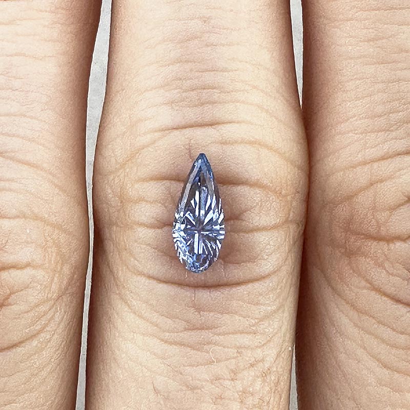 Purple/Blue Unheated Sapphire gemstone