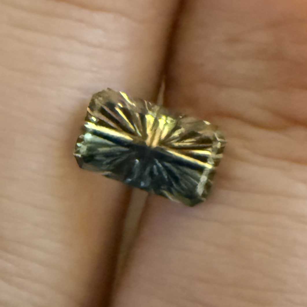 Parti Color Australian Sapphire gemstone