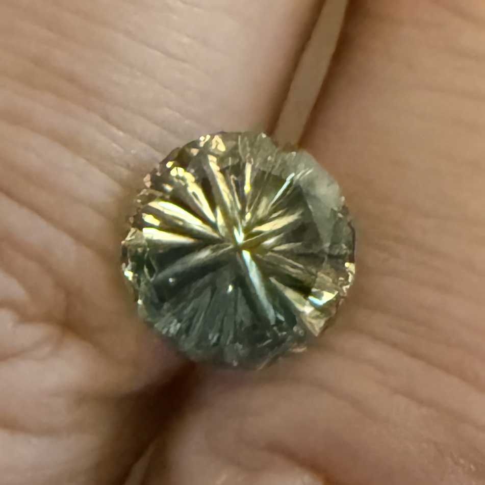 Parti Color Australian Sapphire gemstone