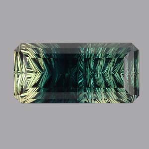 Parti Color Australian Sapphire gemstone