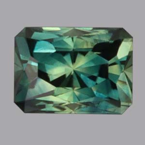 Parti Color Australian Sapphire gemstone