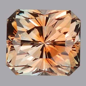 Rust Color Montana Sapphire gemstone