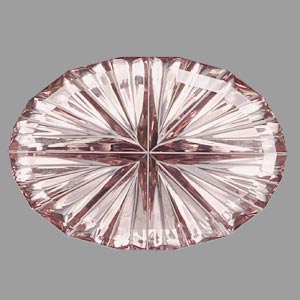 Peach Pink Sapphire gemstone