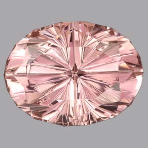 Salmon Pink Tourmaline gemstone