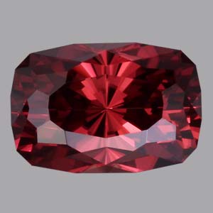 Red Zircon gemstone