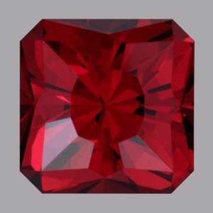 Rose Malaya Garnet gemstone