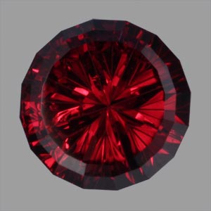 Rose Malaya Garnet gemstone