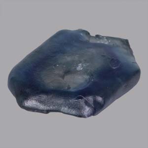 Rough Montana Sapphire gemstone