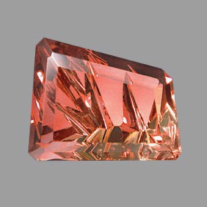 Red/Orange Sapphire gemstone