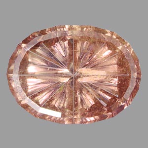 Red/Orange Sapphire gemstone