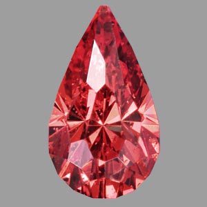 Red/Orange Sapphire gemstone