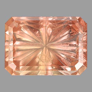 Red/Orange Sapphire gemstone