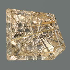 Rutilated Quartz gemstone