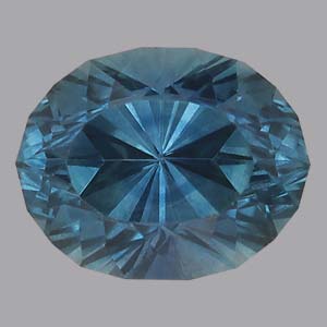 Blue Montana Sapphire gemstone