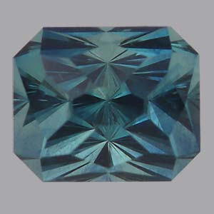 Blue/Green Montana Sapphire gemstone