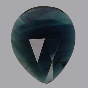 Teal Australian Sapphire gemstone