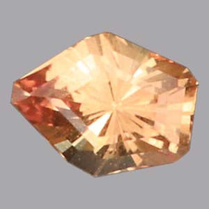 Orange Sapphire gemstone