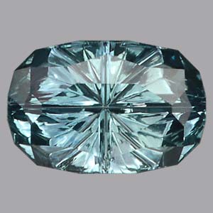 Teal Montana Sapphire gemstone