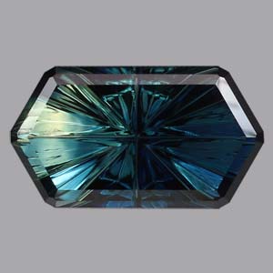 Parti Color Australian Sapphire gemstone