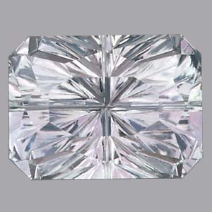 Silver Montana Sapphire gemstone