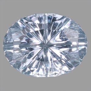 Silver Montana Sapphire gemstone