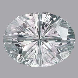 Silver Montana Sapphire gemstone