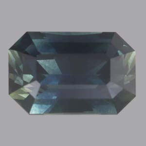 Parti Color Australian Sapphire gemstone