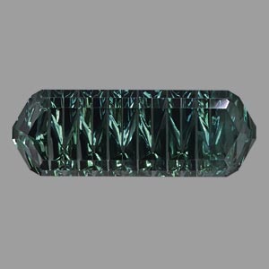 Deep Teal Australian Sapphire gemstone