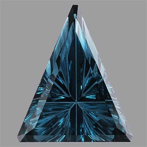 Teal Australian Sapphire gemstone