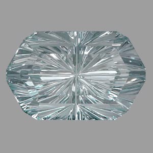 Teal Montana Sapphire gemstone