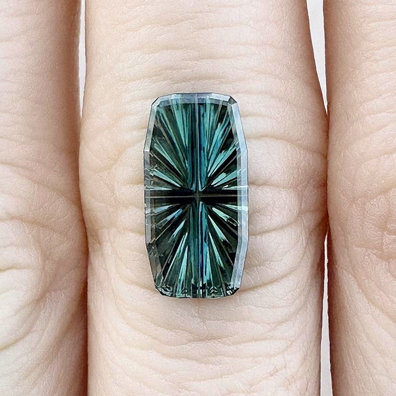 Teal Australian Sapphire gemstone