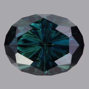 Teal Australian Sapphire gemstone