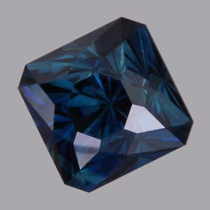 Teal Australian Sapphire gemstone