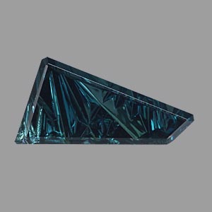 Teal Australian Sapphire gemstone